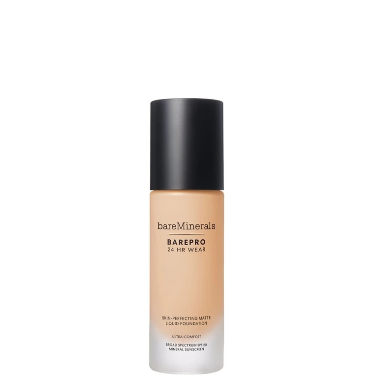 BAREPRO 24 Hour Matte Liquid Foundation Mineral SPF 20 (Various Shades) - Light 21 Neutral