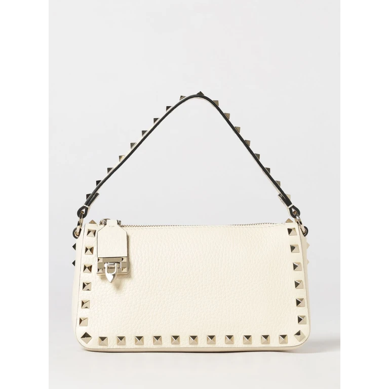 Rockstud Calfskin Leather Mini Handbag with Studs (B0J47VSFI16)