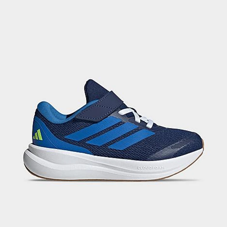 Little Kids Runfalcon 6 Hook-And-Loop Stretch Lace Casual Shoes in Dark Blue/Bright Royal/Lucid Lemon Size: 1.0