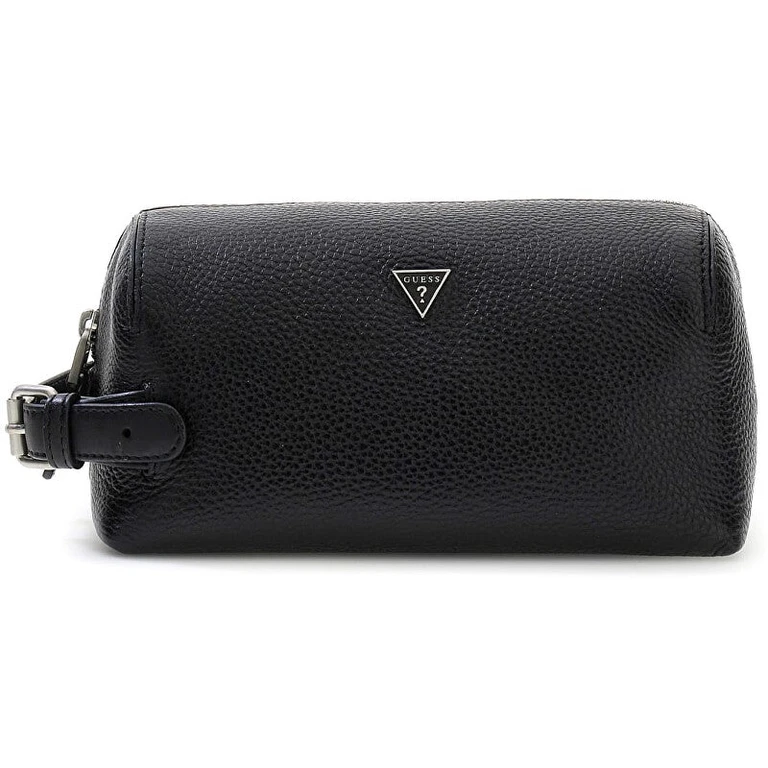 Leather cosmetic bag PMMOMGP6261-BLA
