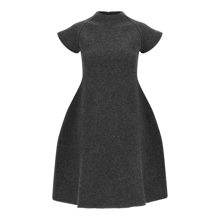 Vestido corto Jil Sander - Gris