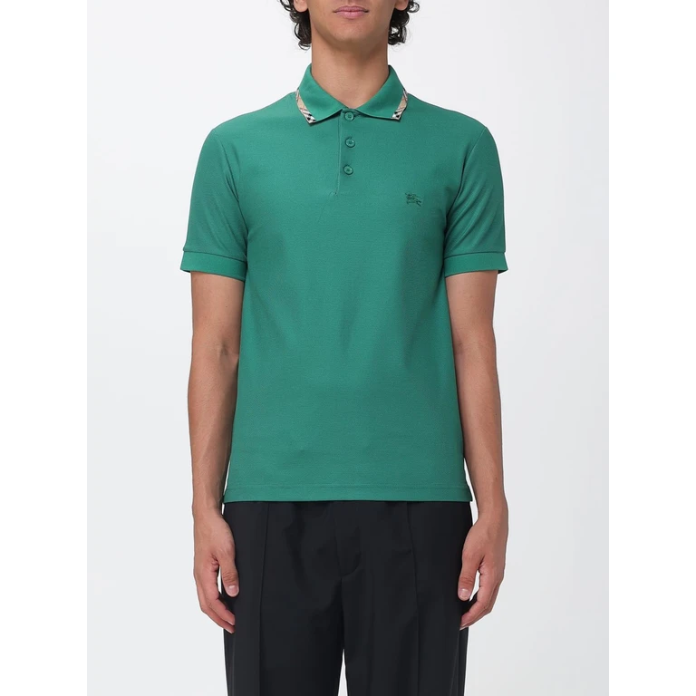 BURBERRY Polo Shirt Men color Green (8127684)