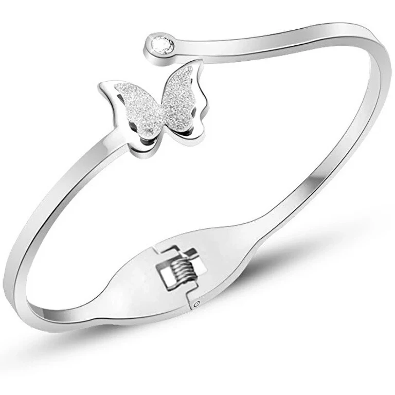 Romantic butterfly Bracciale Metal Butterfly KBS-154-SIL