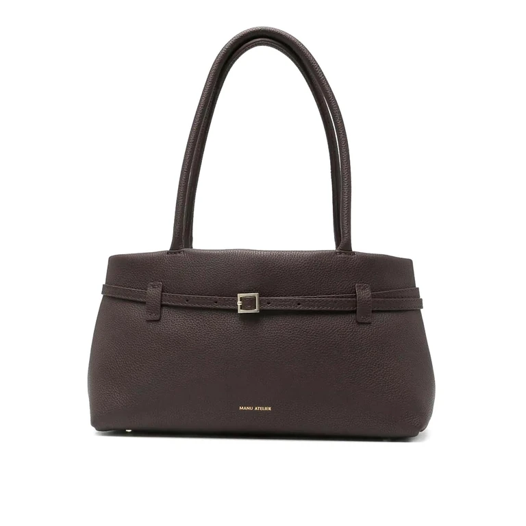 Manu Atelier Sac Porté Épaule - Marron (2026243DEEPBROWN)