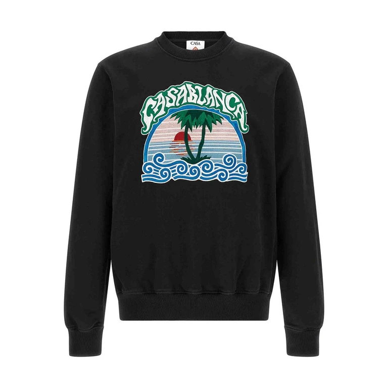 Sweat-shirt Casablanca - Noir
