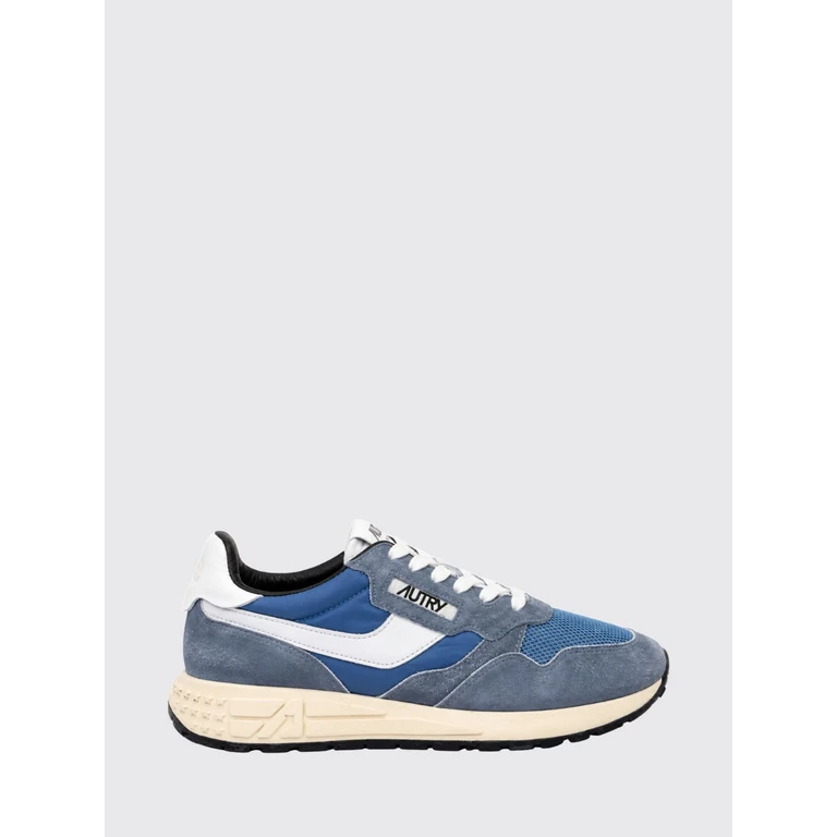 Reelwind Sneakers in Leather and Nylon with Worn Effect (WWLMGQ04)