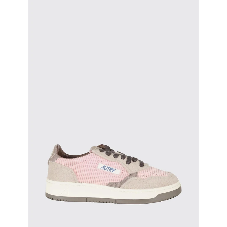 Medalist Low Sneakers for women in Leather and Suede with a Bicolor Design (AULWV101)