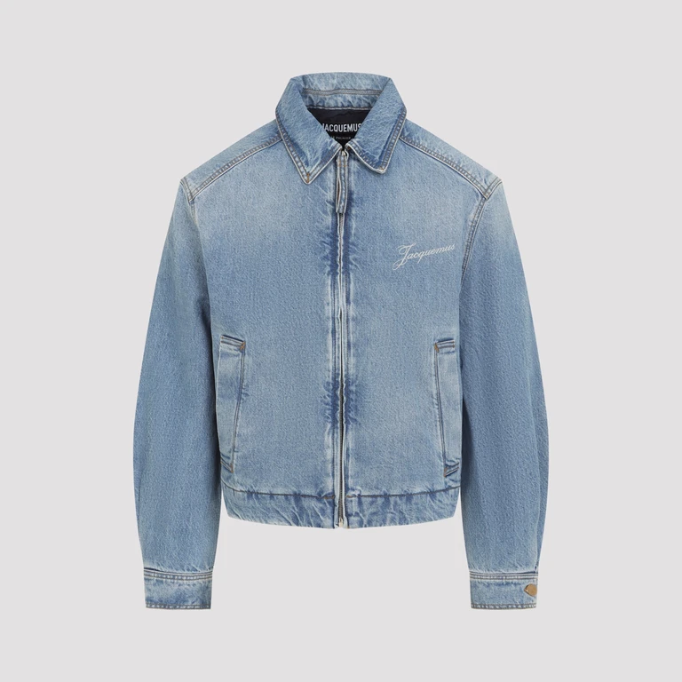 Jacquemus La Veste De-Nmes Canevas - Bleu (25EOUM00055AD0003833C)