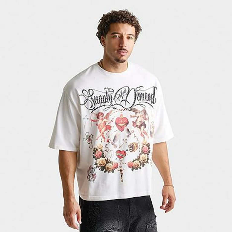 Camiseta gráfica Banks da Supply & Demand em off white