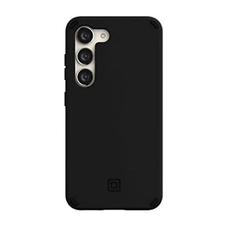 Duo Samsung Galaxy S23 Case - Slim, Dual-Layer & 12ft Drop Protection Phone Case - Scratch Resistant + 5g & Wireless Charging Compatible - Made from Recycled Materials (Black)