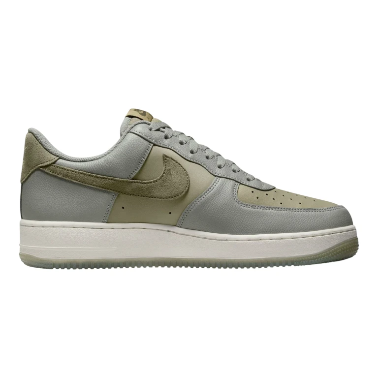 Air Force 1 '07 LV8 Men's Sneakers - Dark Stucco & Olive Leather Low-Top
