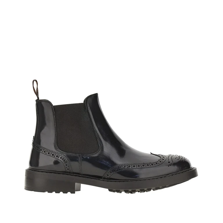 Spazzolato leather Chelsea boots Man 40
