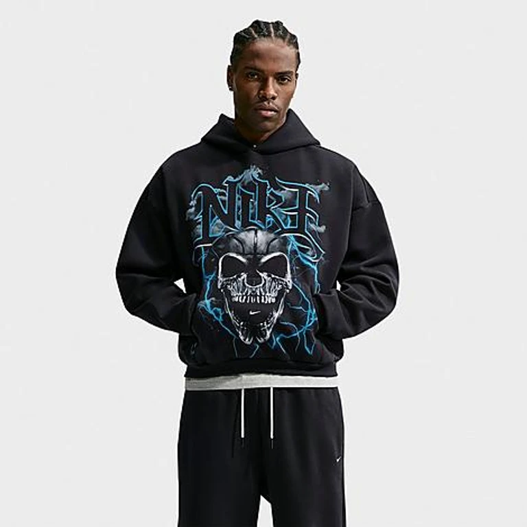 Pulls à capuche basket Nike Standard Issue à crâne brossé