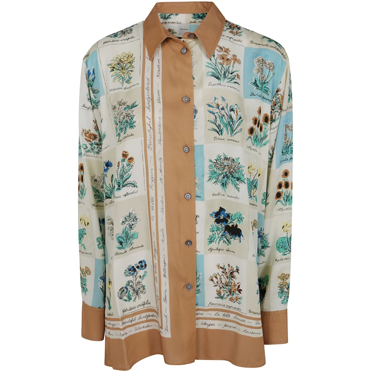 Shirt Floral Design "W1r.351B. W11331"