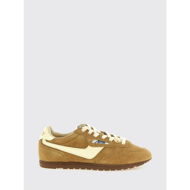 Windspin Leather and Laminated Leather Sneakers with Carved Logo (WSLWUB40)