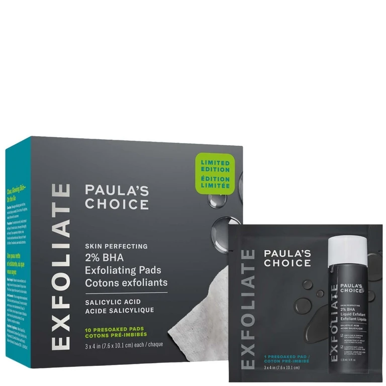 2% BHA Exfoliating Toner Pads (10 Count)