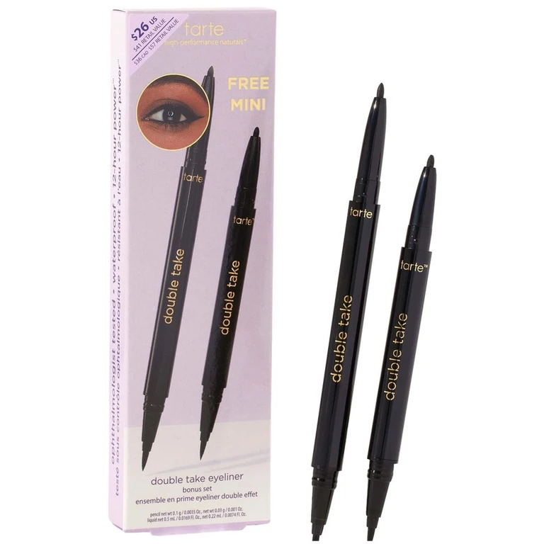 Double Take Waterproof Liquid & Gel Eyeliner Bonus Set