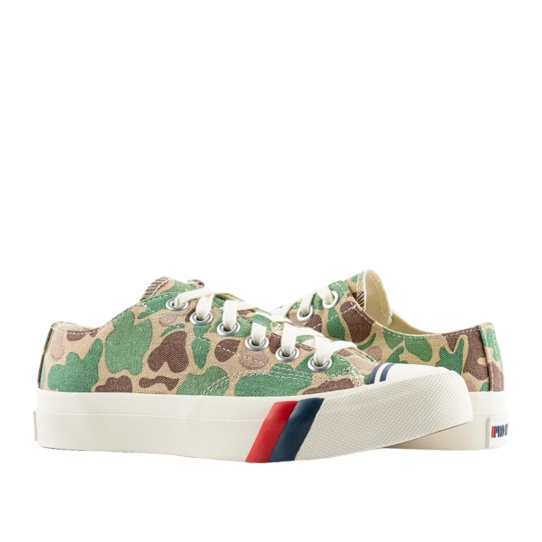 Lo Sneakers - Royal/Camo/Olive