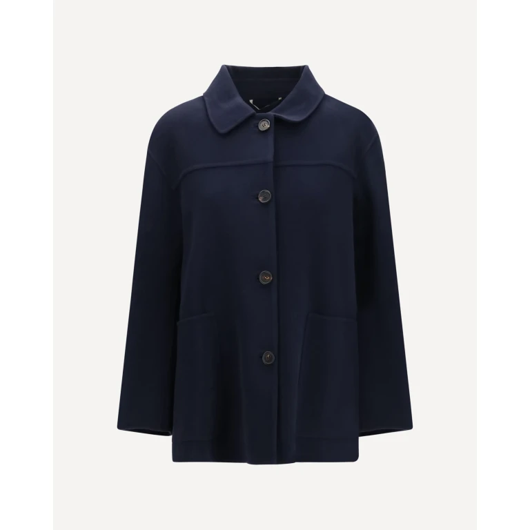 'S MAXMARA Giugno short virgin wool Coat Female 44