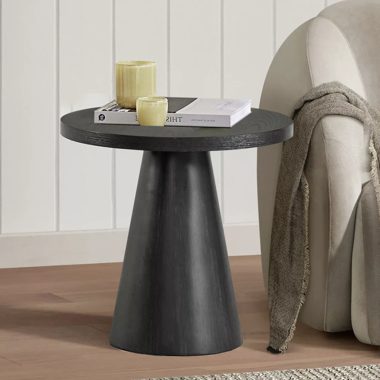 Canal End Table:- Black