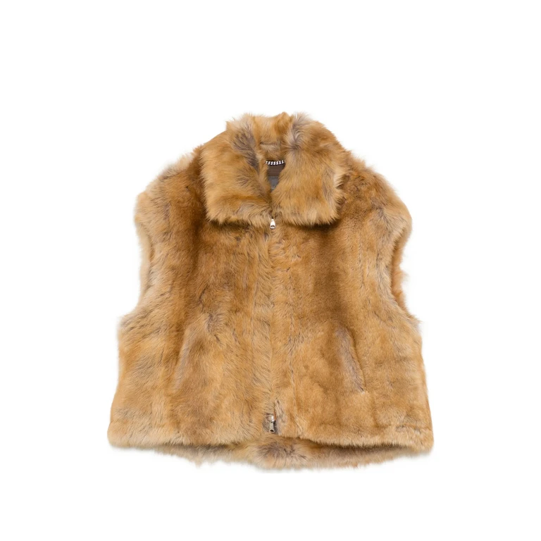 Azzurra Shearling Gilet