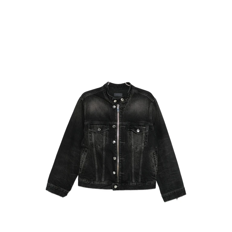 Zip-up Denim Jacket