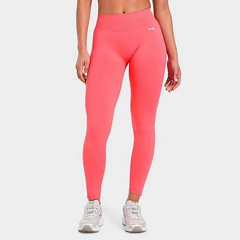 AYBL Women's Enhance Seamless Leggings in Summer Coral Size: XS
