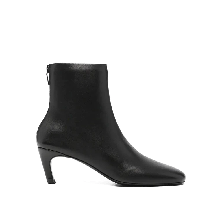Bottines Toteme en cuir nappa noir