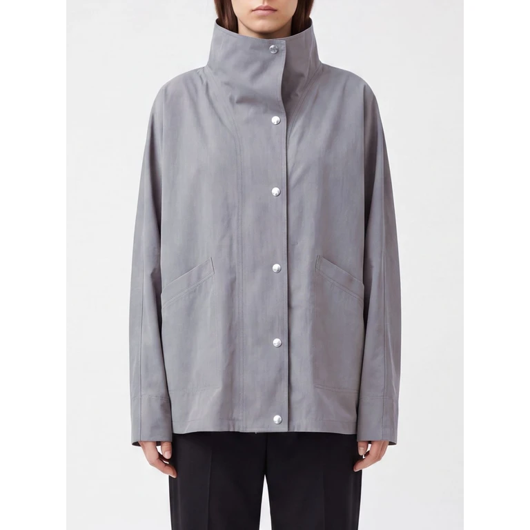 Parachute Water-Repellent Technical Fabric Jacket with High Neck (253WRO0222FB0427391)