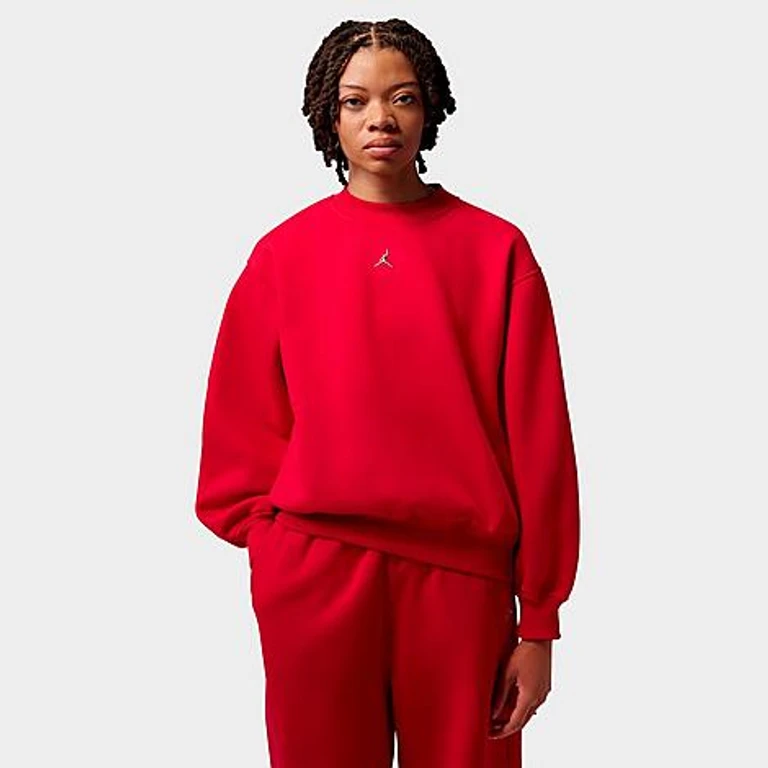 Brooklyn Fleece-Kapuzenpullover in Gym Red