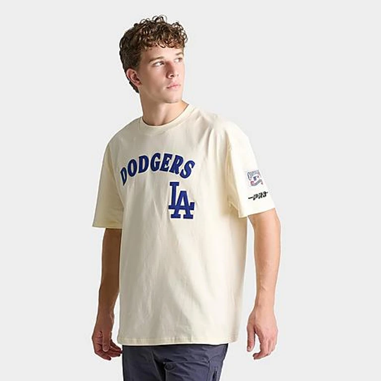 Los Angeles Dodgers MLB First Team T-Shirt in Creme