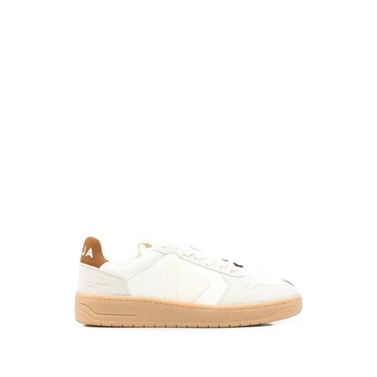 V-82 Bicolour O.T. Leather Sneakers mit perforierter Zehenkappe