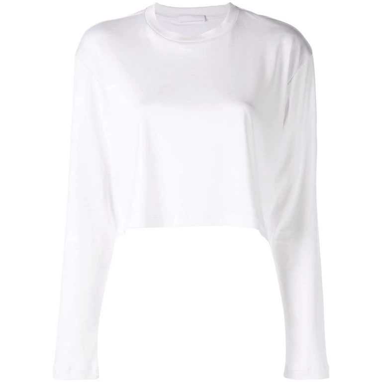 WARDROBE. NYC Sweater Long Sleeve Crop