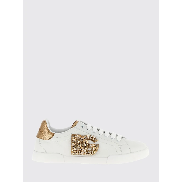 Baskets basses Portofino Dolce & Gabbana Or