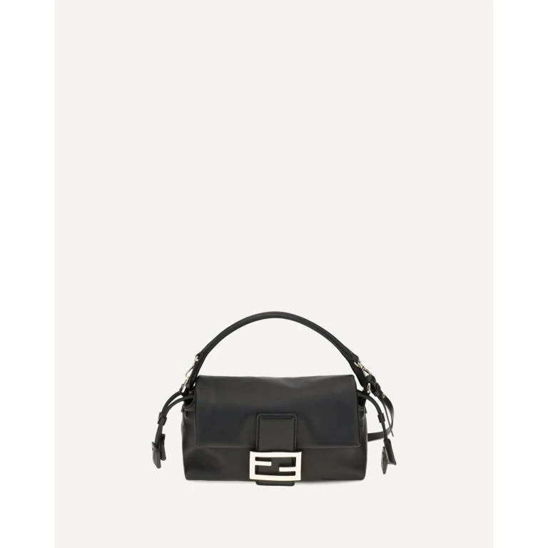 Small Baguette soft nappa leather Handbag Female UNI