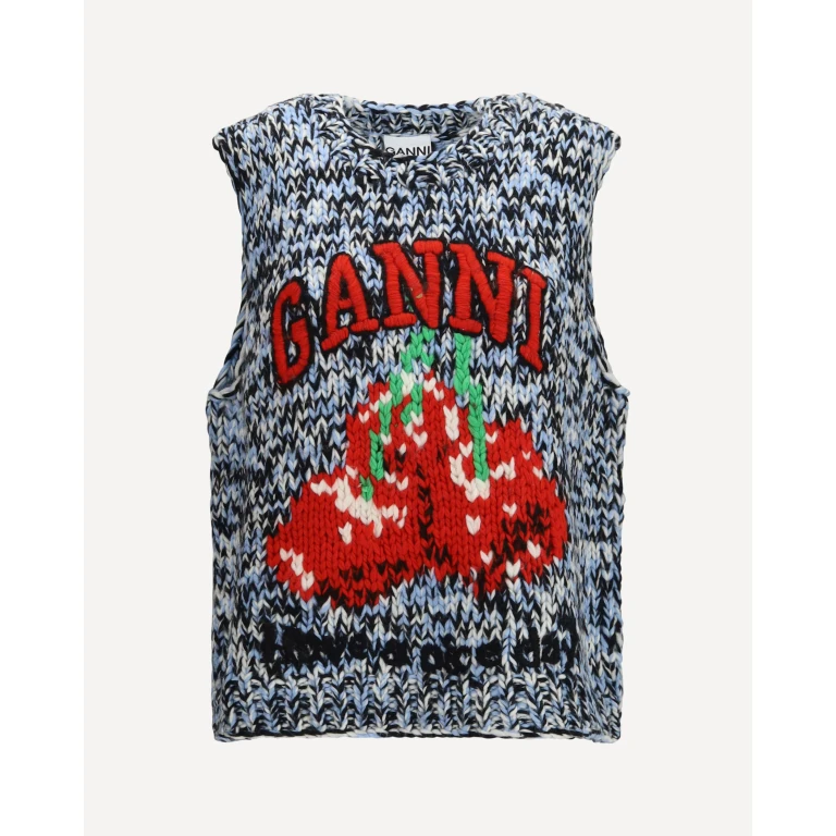 Wool cherry Vest Female XS