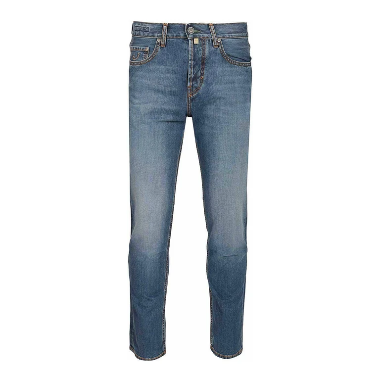 Skinny Jeans in Hellblau