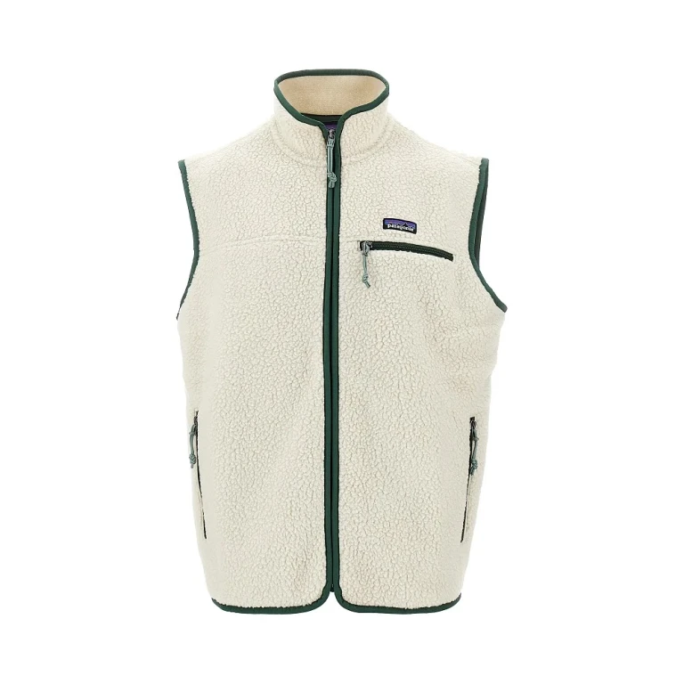 Retro Fleece-Weste