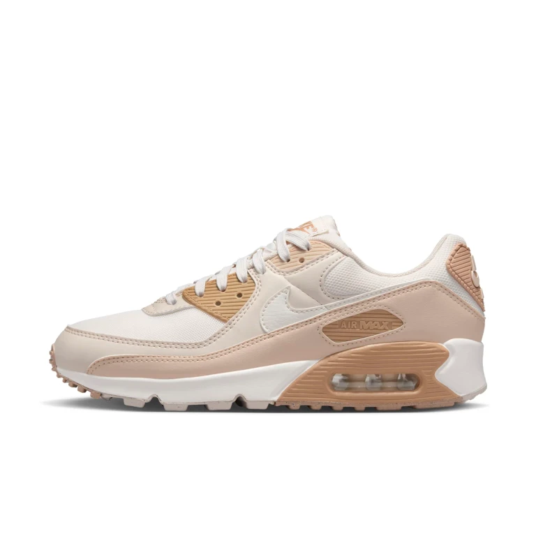 Women's Air Max 90 'Phantom Light Orewood Brown' Sneakers