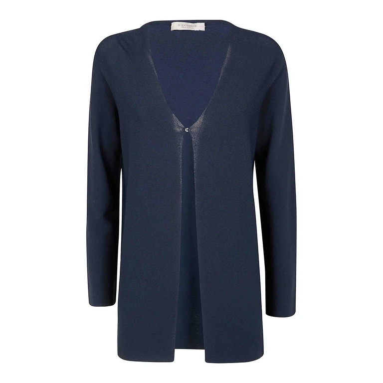 D. Exterior Cardigan - Bleu (6005120BLU)