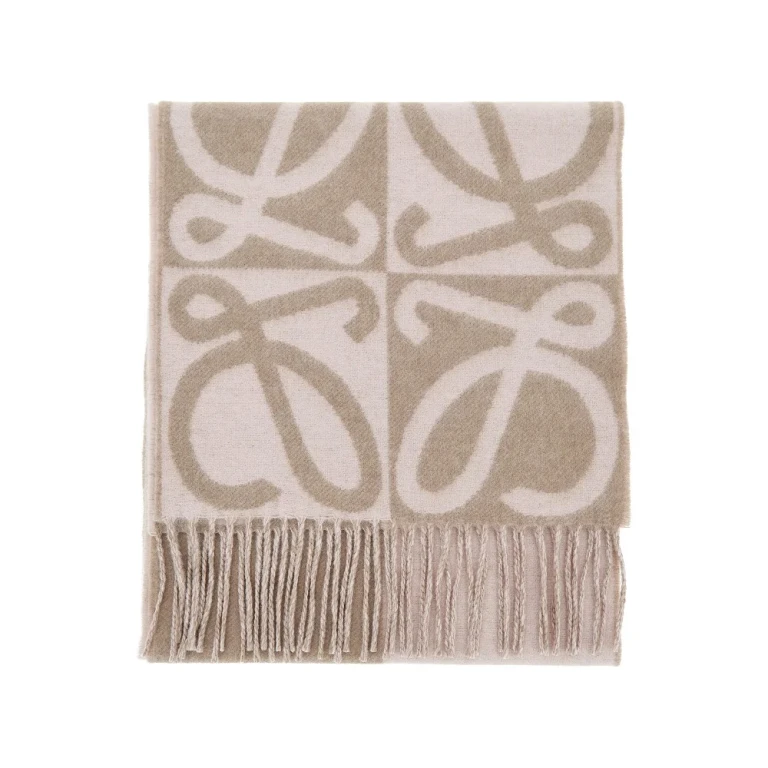 Wool and cashmere scarf Woman One Size