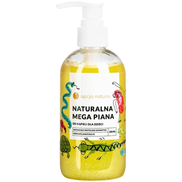 Opzione Natura Natural Mega Foam – Bagnoschiuma Detergente 250 ml