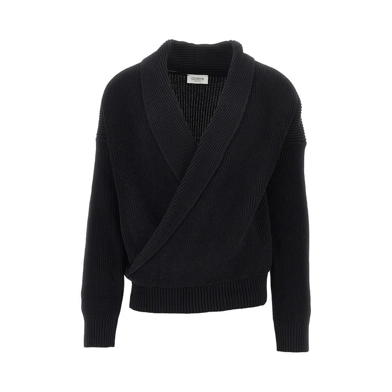 Cotton knitted cardigan Man 48