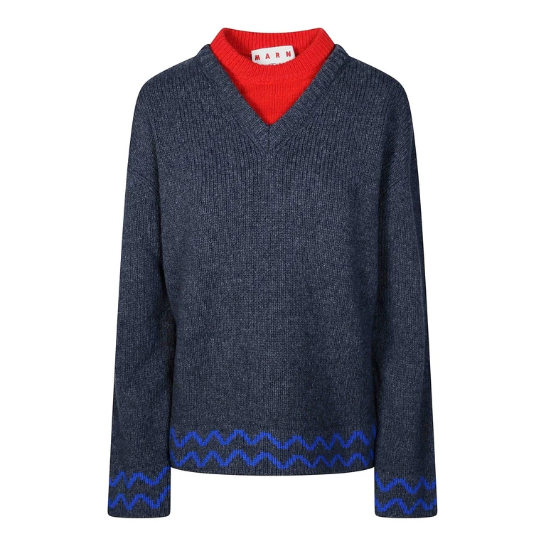 Jersey de cuello redondo Marni