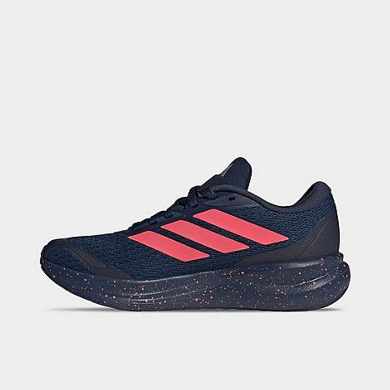 adidas Big Kids Runfalcon 6 Running Shoes in Night Indigo/Pure Turbo/Silver Metallic Size: 3.5