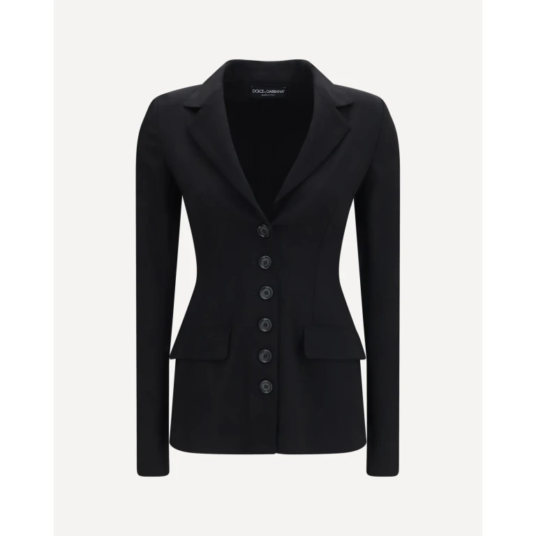 Stretch wool single breasted Jacket Female 40
