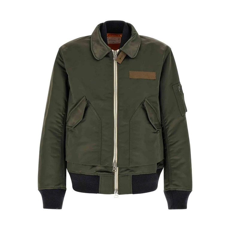 Chaqueta de doble capa – Verde oliva