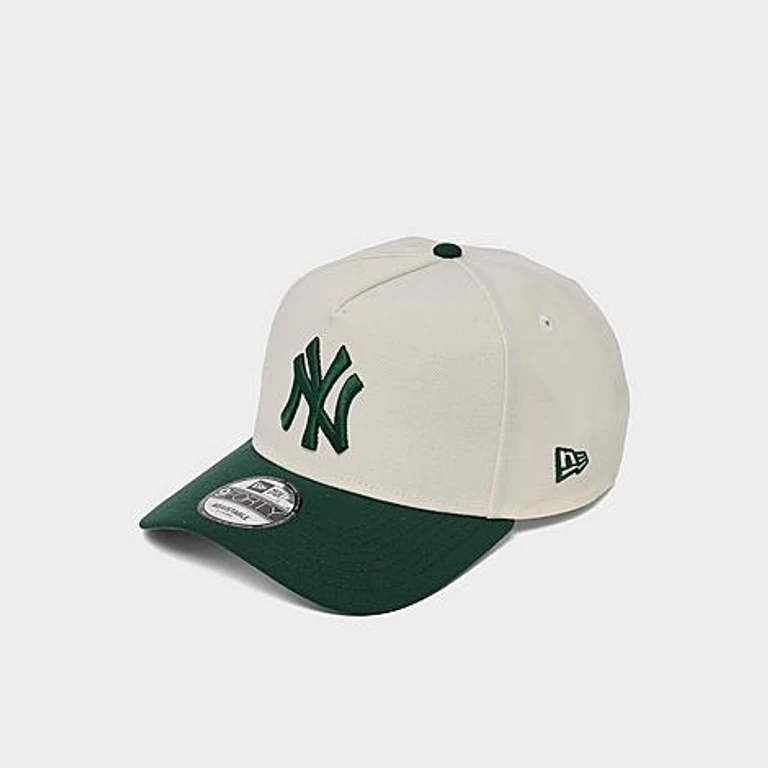 Boné snapback New Era New York Yankees MLB verde-escuro 9FORTY A-Frame