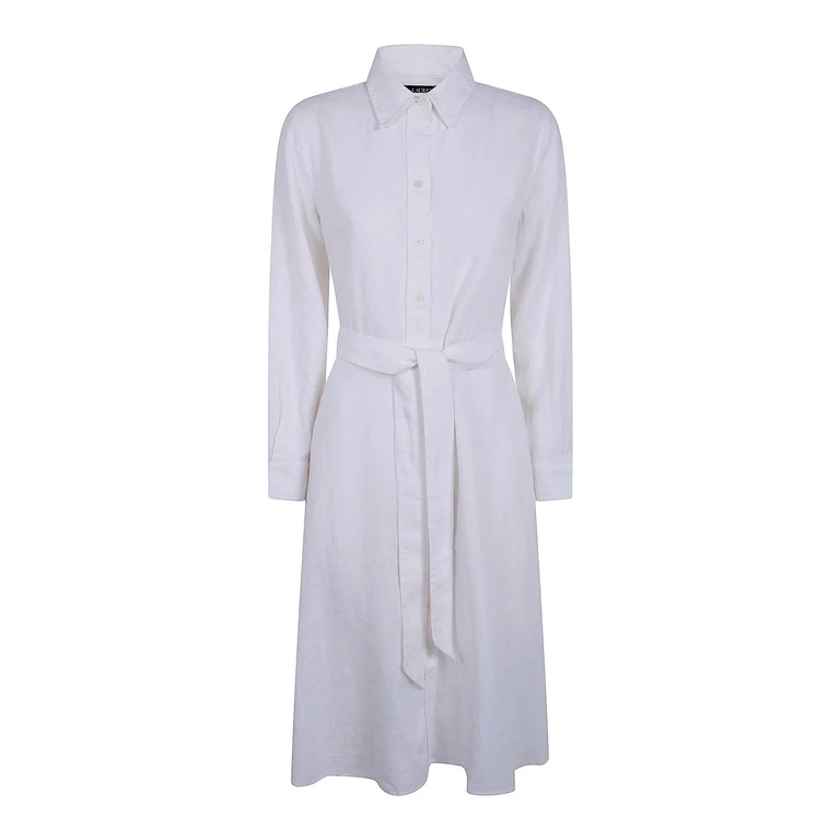 Maxi Robe - Shirt Dress (200P13687001WHITE)