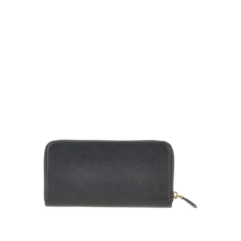 Saffiano leather zip-around wallet Woman One Size